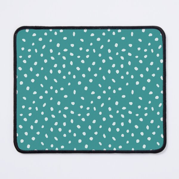 Item preview, Confetti spots white on teal pattern designed and sold by HazelFisher.