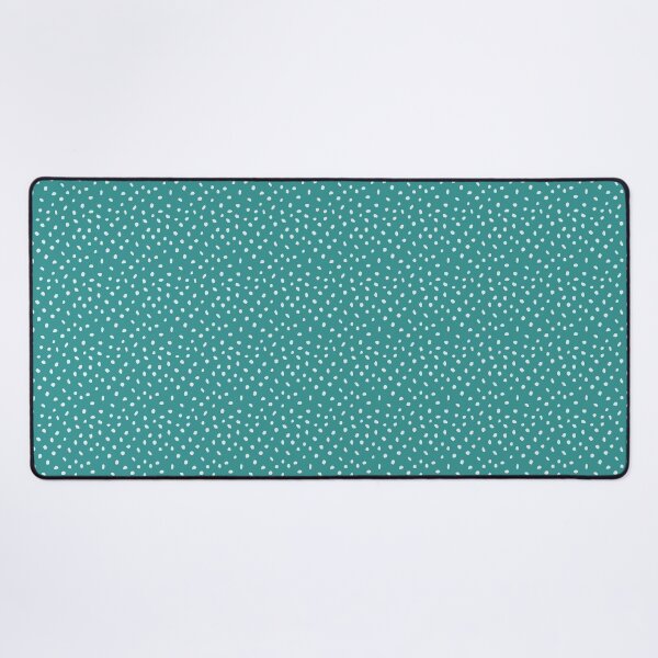 Item preview, Confetti spots white on teal pattern designed and sold by HazelFisher.