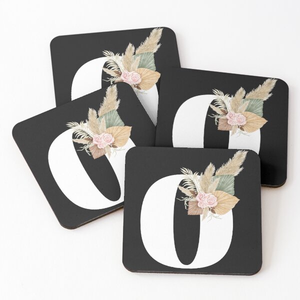 Item preview, letter o floral designed and sold by LU NA.