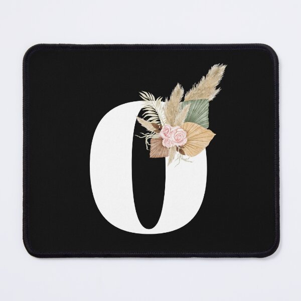 Item preview, letter o floral designed and sold by LU NA.