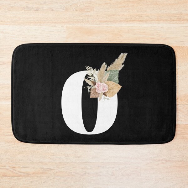 Item preview, letter o floral designed and sold by LU NA.