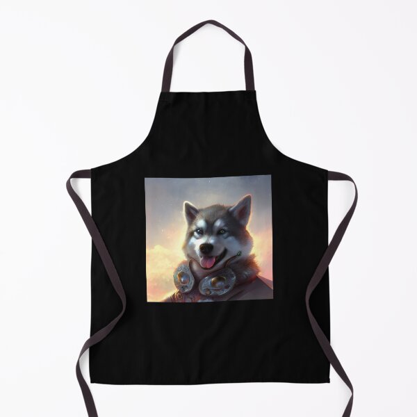 Item preview, AI Generated Art, War Husky/Pomsky designed and sold by RabbitHoleMI.