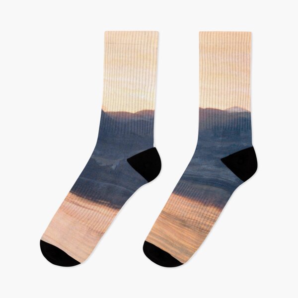Item preview, WINTER IN SCOTLAND WITH THE SUN SETTING designed and sold by Mackenzie Moulton International Artist .
