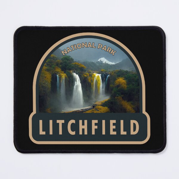 Item preview, Litchfield National Park Australia Badge designed and sold by KrisSidDesigns.