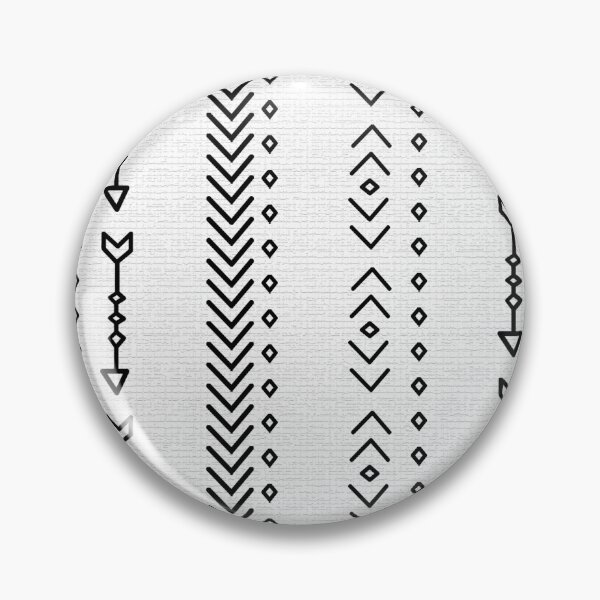 Artikelvorschau, Boho Schlammtuch gestreiftes Stammes-Muster weiß entworfen und verkauft von AichaShopS.