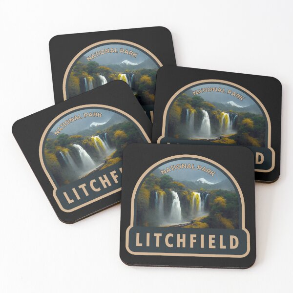 Item preview, Litchfield National Park Australia Badge designed and sold by KrisSidDesigns.