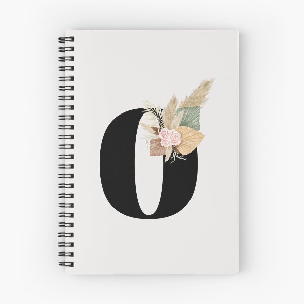 Item preview, letter o floral designed and sold by LU NA.