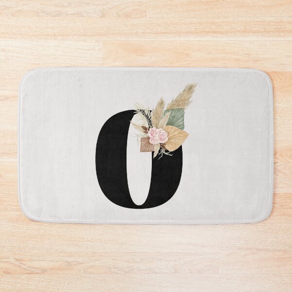 Item preview, letter o floral designed and sold by LU NA.