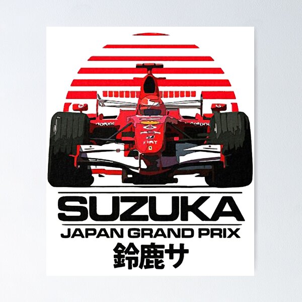 Japanese Grand Prix Posters for Sale | Redbubble