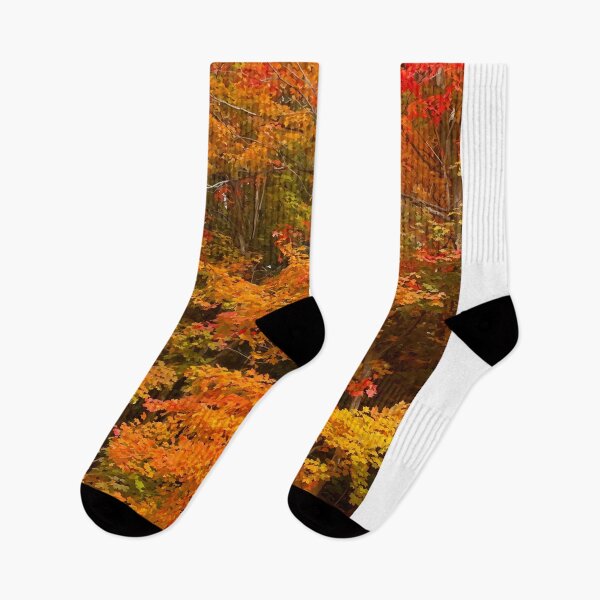 Item preview, Autumn Leaves Colours - Fall Colors Leaf Foliage Camo All Over designed and sold by softbluehum.