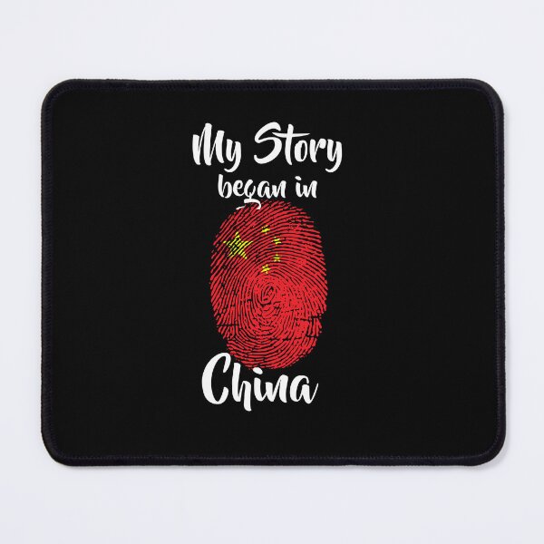 Item preview, My story began in China Flag Fingerprint DNA Chinese designed and sold by PartyShirts1.