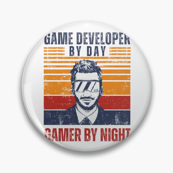 Item preview, VR Gamer Developer Virtual Designer Game Builder designed and sold by DadJokeDescript.