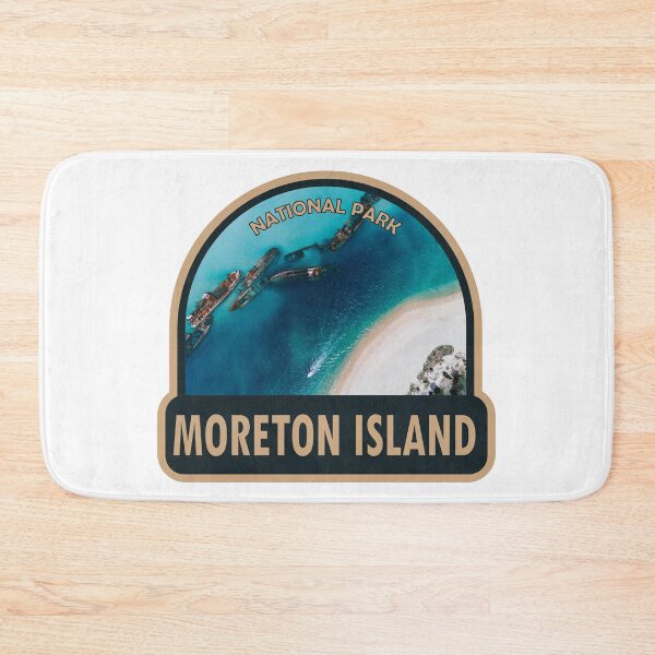 Item preview, Moreton Island National Park Australia Badge designed and sold by KrisSidDesigns.