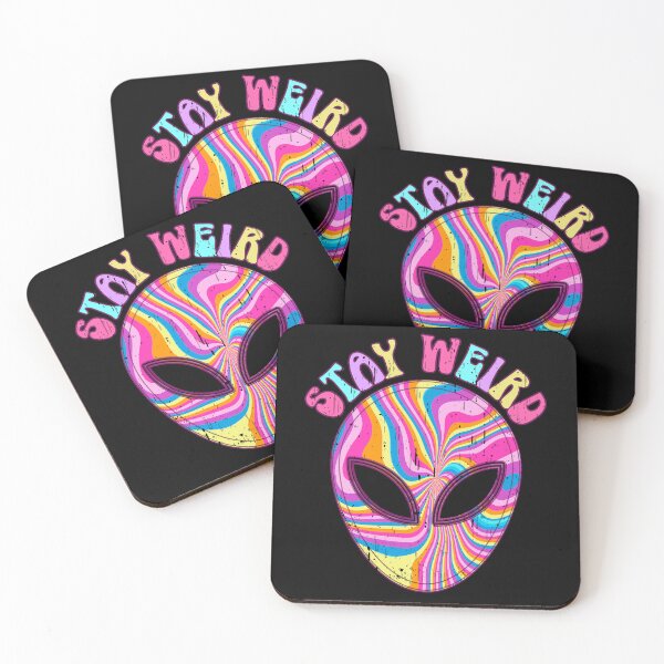 Item preview, Aliens - Stay Weird designed and sold by PrettyPittie Shop.