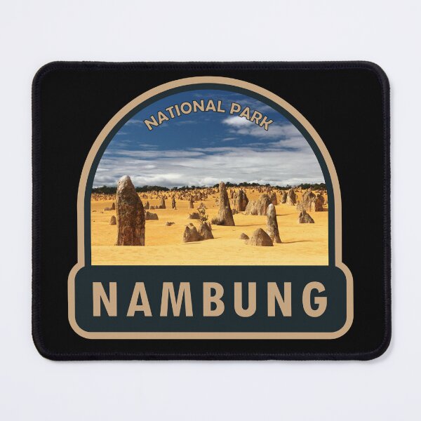 Item preview, Nambung National Park Australia Badge designed and sold by KrisSidDesigns.