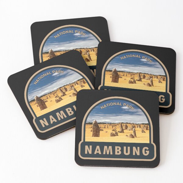 Item preview, Nambung National Park Australia Badge designed and sold by KrisSidDesigns.
