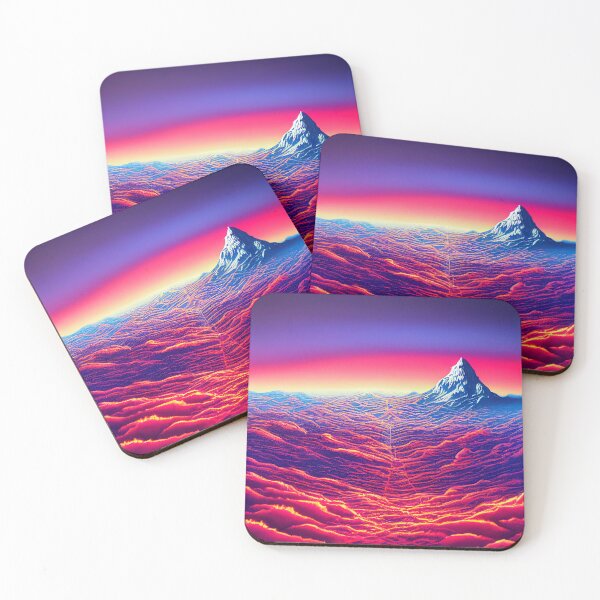 Item preview, Synthwave Mountains designed and sold by Olivvier.