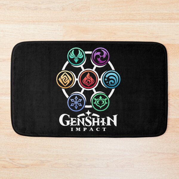 Item preview, Genshin Impact Elements Design designed and sold by T-TEES Clothing.