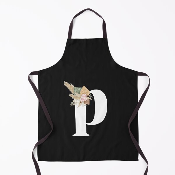 Item preview, letter p floral designed and sold by LU NA.