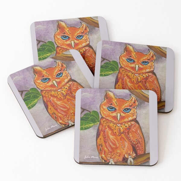 Item preview, Little Owl designed and sold by ArtJuliaCa.