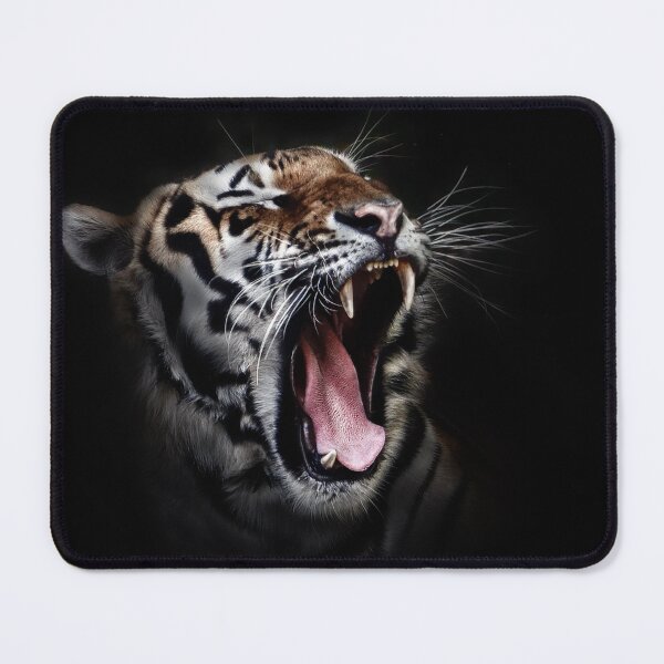 Item preview, Tiger Animals Black and White designed and sold by tanabe.