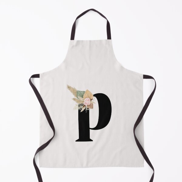 Item preview, letter p floral designed and sold by LU NA.