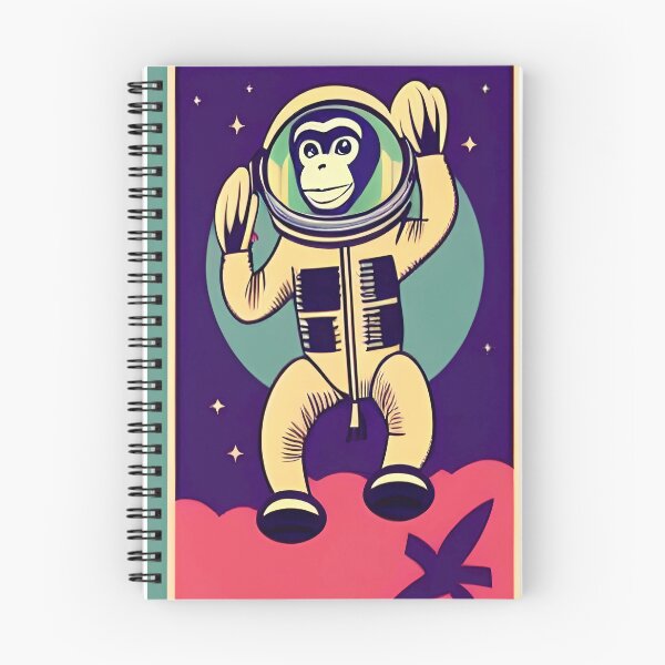 Item preview, monkey cosmonaut designed and sold by OverAltruist.