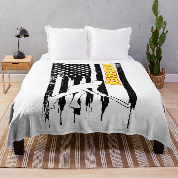 Item preview, Hockey US Flag Vintage designed and sold by backham-design.