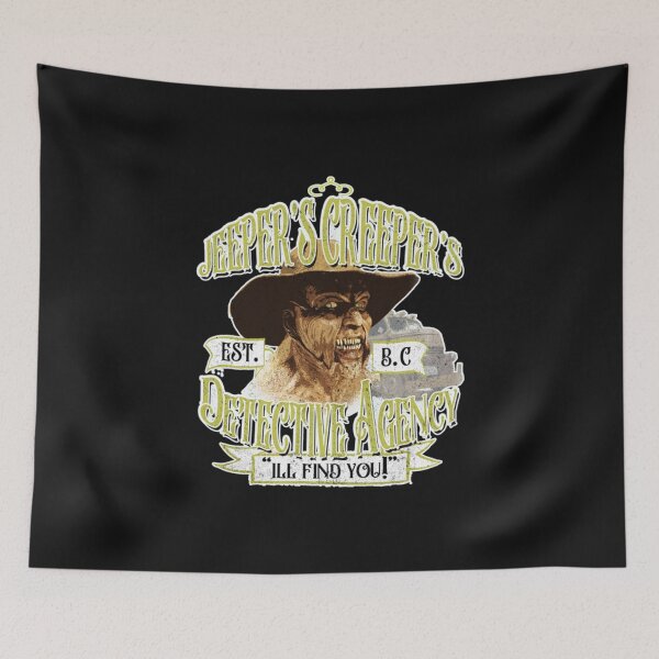Item preview, Halloween Jeepers Creepers Detective agency designed and sold by FalguniShankar.