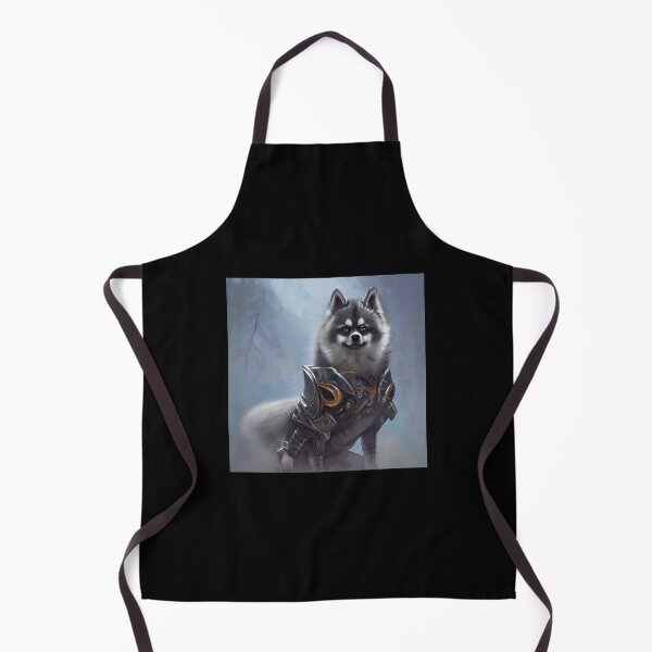 Item preview, AI Generated Art, War Husky/Pomsky designed and sold by RabbitHoleMI.