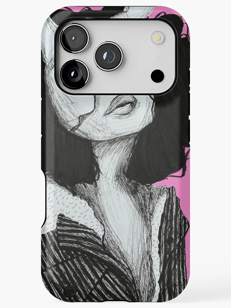 Thumbnail 1 of 4, iPhone Case, Broken Skeleton designed and sold by scribblepixie.