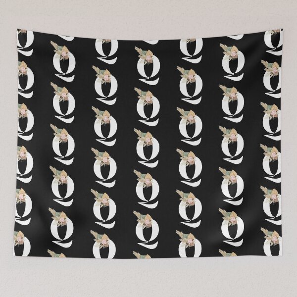 Item preview, letter q floral designed and sold by LU NA.