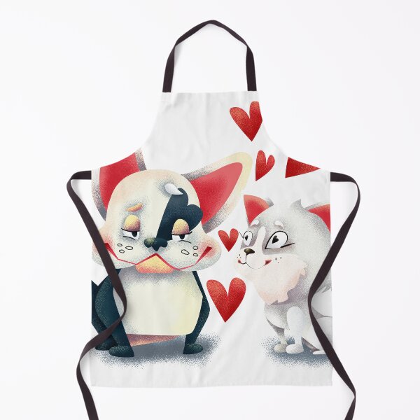 Item preview, Bull Baby Dog Funny Heart Valentines I love Dogs designed and sold by tanabe.
