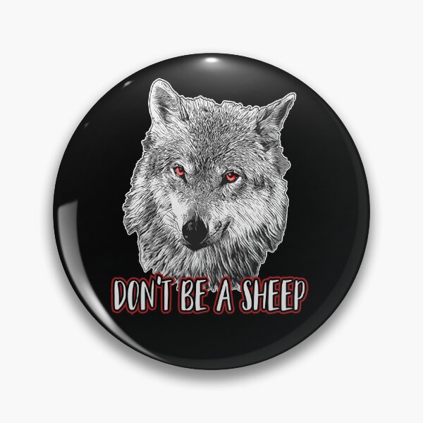 Item preview, Don't be a sheep designed and sold by PrettyPittie Shop.