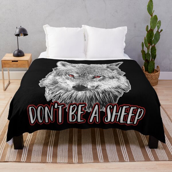 Item preview, Don't be a sheep designed and sold by PrettyPittie Shop.