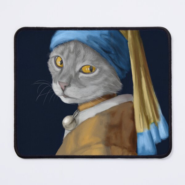 Item preview, Cat with the Pearl Earring designed and sold by Anthony Sego.