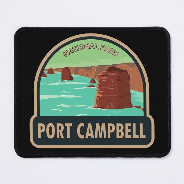 Item preview, Port Campbell National Park Australia Badge designed and sold by KrisSidDesigns.
