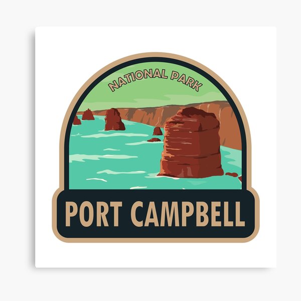 Item preview, Port Campbell National Park Australia Badge designed and sold by KrisSidDesigns.