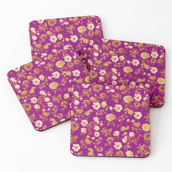 Item preview, Warm Colors Floral Pattern  designed and sold by MakeitMelo.