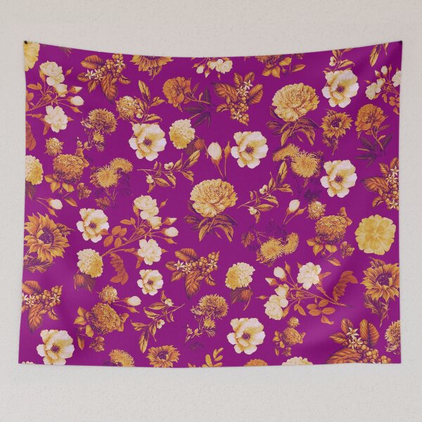 Item preview, Warm Colors Floral Pattern  designed and sold by MakeitMelo.