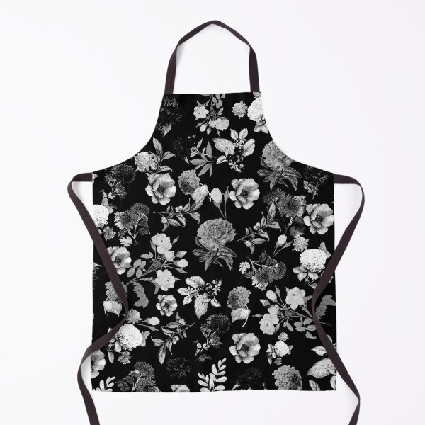 Item preview, Black And White Floral Pattern designed and sold by MakeitMelo.