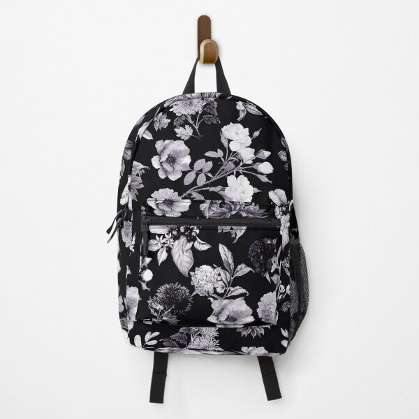 Item preview, Black And White Floral Pattern designed and sold by MakeitMelo.