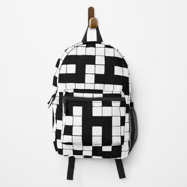 Item preview, Black and White Crossword Pattern designed and sold by kapotka.
