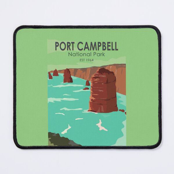 Item preview, Port Campbell National Park Australia Vintage designed and sold by KrisSidDesigns.