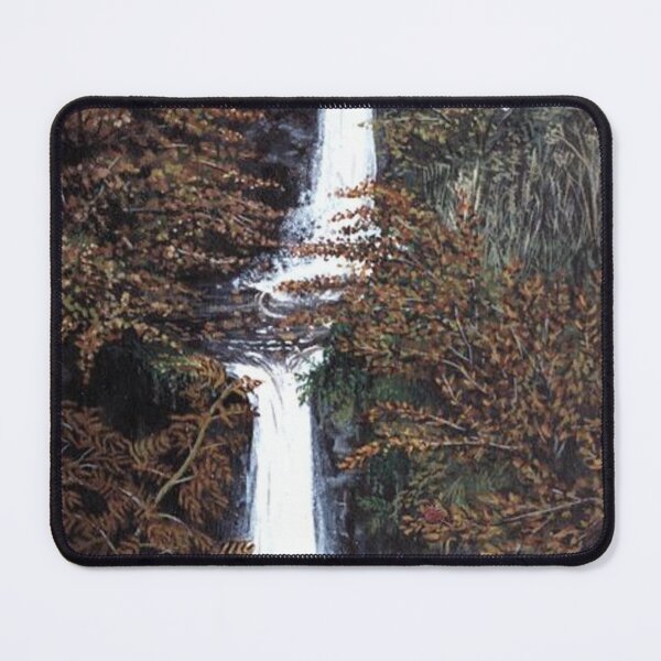Item preview, Watersmeet Waterfall Lynmouth Devon England designed and sold by Mackenzie Moulton International Artist .
