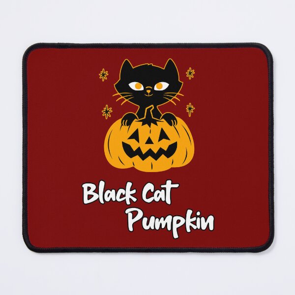 Item preview, Black Cat Pumpkin designed and sold by StoneBluePlanet.