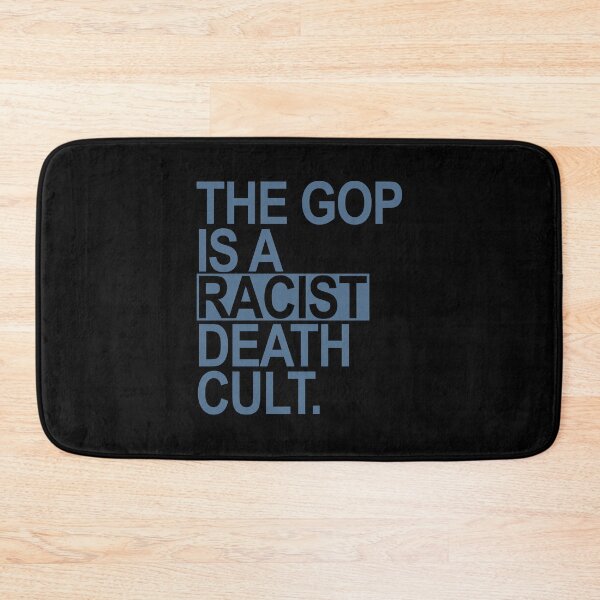 Item preview, The GOP is a racist death cult - blue gray designed and sold by Thelittlelord.
