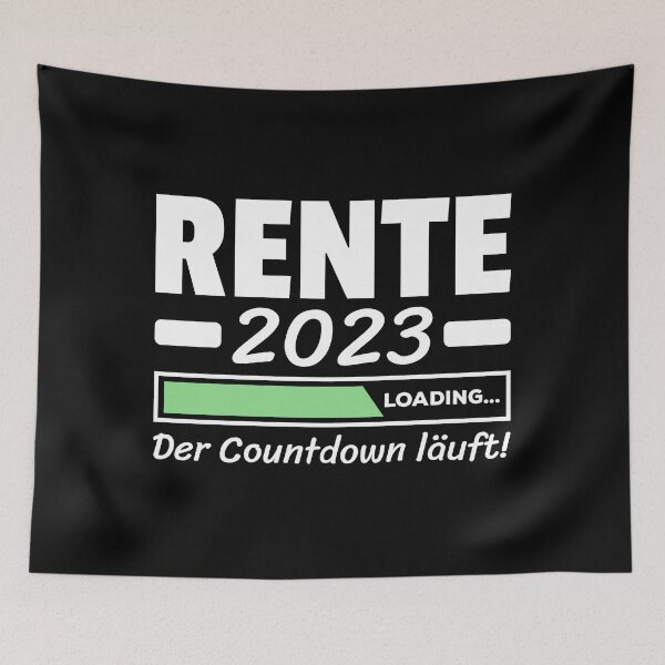 Item preview, Retirement 2023 The countdown is running Retiree sayings designed and sold by Team150Designz.