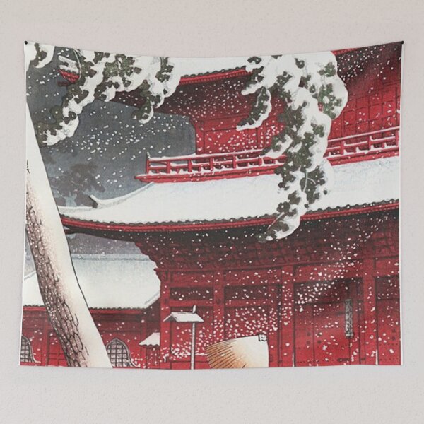 Item preview, Zojoji Temple in Shiba designed and sold by patriciajay.