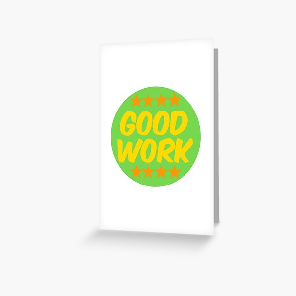 Good Work! Reward Stickers for Adults, Students Novelty Product Kids  T-Shirt for Sale by orangepieces